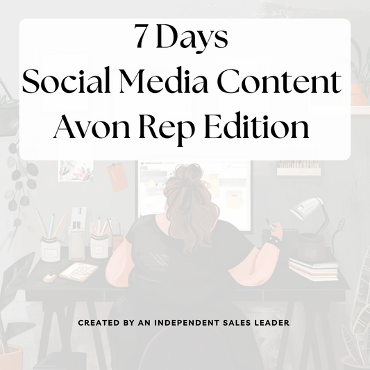 7 days of content ideas Digital Download