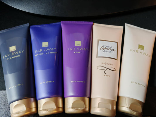 Fragranced body lotions