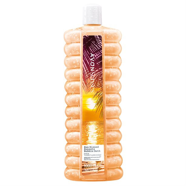 Avon sun kissed sunsets bubble bath 500ml